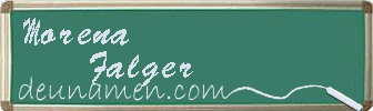 Morena Falger Visitenkarte